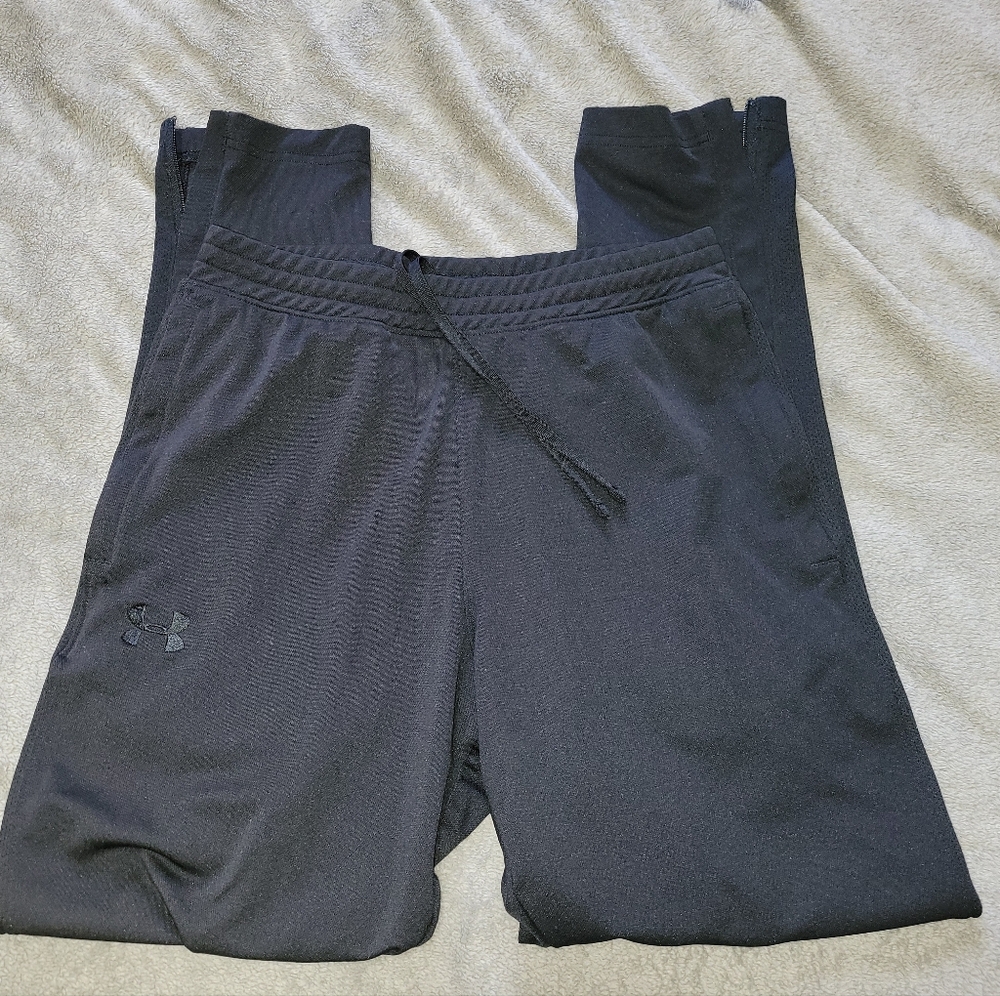 Under Armour Men's Black Performance Joggers with Drawstring